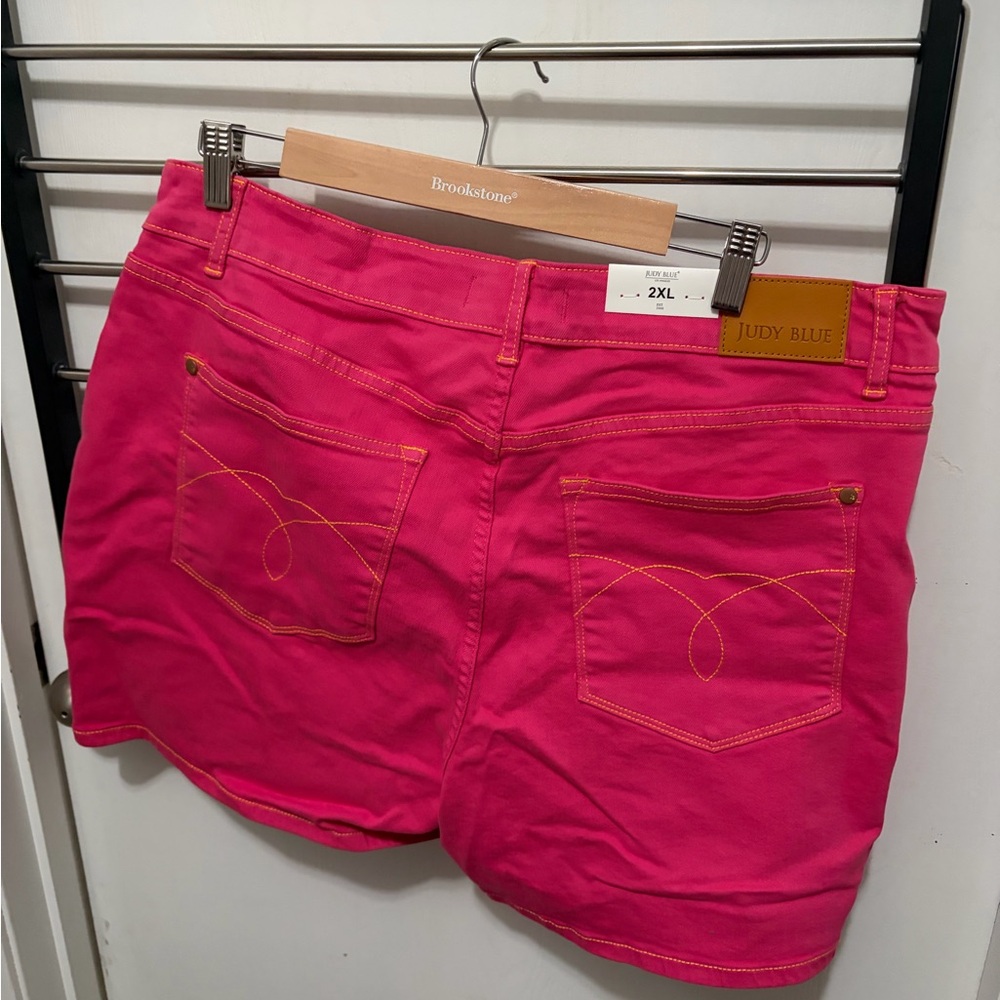 Judy Blue Women's Pink Shorts - Picture 4 of 5